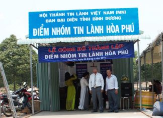 Công Bố Thành Lập Điểm Nhóm Hòa Phú, tỉnh Bình Dương