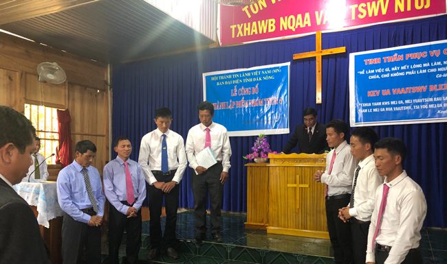 Đắk Nông: Ra Mắt 2 Điểm Nhóm Tin Lành người H’mông