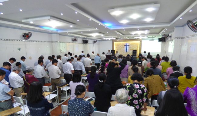 Huấn Luyện Thực Hành Giáo Nghi 2019 Cho Giáo Phẩm và Chấp Sự Các Hội Thánh Khu Vực Thành Phố Cần Thơ