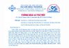 V/v Truyền Hình Trực Tuyến Chương Trình Lễ Cảm Tạ Chúa 95 Năm Thành Lập HT. Bình Trị Đông