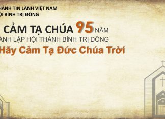 Chương Trình Lễ Cảm Tạ Chúa 95 Năm Thành Lập HT. Bình Trị Đông