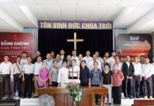 Quảng Ngãi: Hiệp Nguyện Giáo Phẩm, Chấp Sự Tháng 09/2019