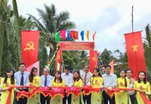 Tiền Giang: Khánh Thành Cầu Giao Thông Nông Thôn, Cầu Số 1