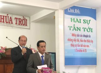 Cà Mau: Hội Thánh Tân Đức Có Tân Quản Nhiệm