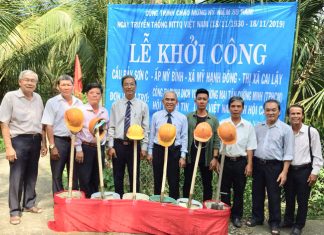 Tiền Giang: Khởi Công Xây Dựng Cầu Giao Thông Nông Thôn Tại Cai Lậy
