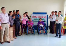 Phú Yên: Trao Tặng Xe Lăn Cho Đồng Bào Nghèo Khuyết Tật