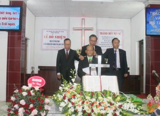 Quảng Nam: Bổ Nhiệm MS Trần Đình Làm Quản Nhiệm Hội Thánh Tiên Thọ
