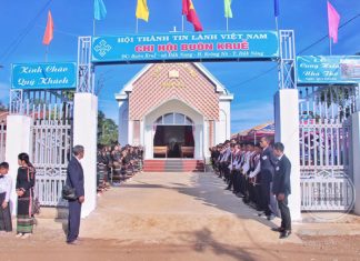 Đắk Nông: Lễ Cung Hiến Nhà Thờ Chi Hội Buôn Kruế