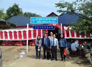 Lễ Cảm Tạ Nhà Nguyện Mới Của Điểm Nhóm Buôn Gao, Tỉnh Phú Yên
