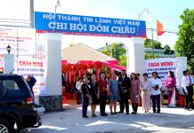 Trà Vinh: Lễ Công Bố Thành Lập Chi Hội Tin Lành Đôn Châu
