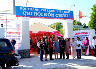 Trà Vinh: Lễ Công Bố Thành Lập Chi Hội Tin Lành Đôn Châu