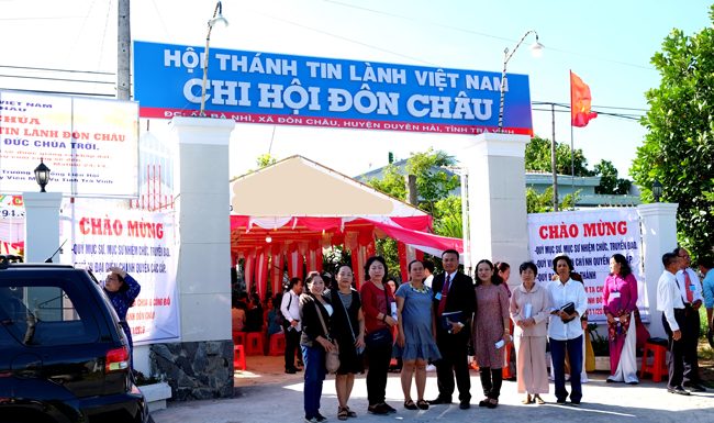 Trà Vinh: Lễ Công Bố Thành Lập Chi Hội Tin Lành Đôn Châu