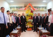 Phó Thủ Tướng Trương Hòa Bình Thăm Và Chúc Mừng Giáng Sinh Tổng Liên Hội