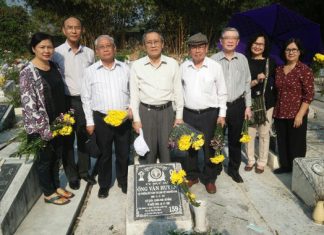 Thường Trực Tổng Liên Hội Thăm Mộ Các Đầy Tớ Chúa Tại Nghĩa Trang Ân Từ Viên Ngày Giáp Tết