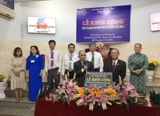 Tiền Giang: Khởi Công Xây Dựng Nhà Thờ Tin Lành ẤP Bắc