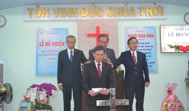 Quảng Nam: Bổ Nhiệm MS Phạm Mính Quản Nhiệm HTTL Phú Trung