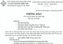 V/v Trại Hè Dành Cho Thiếu Niên Khu Vực Tp.HCM
