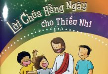 Thông Báo: Chăm Sóc Nhu Cầu Tâm Linh Cho Thiếu Nhi