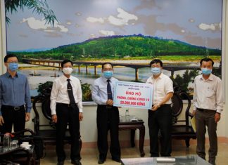 Ban Đại Diện tỉnh Quảng Ngãi chung tay góp phần phòng chống dịch Covid-19