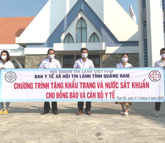 Ban Y Tế – Xã Hội Tin Lành Tỉnh Quảng Nam Chung Tay Cùng Cộng Đồng Phòng, Chống Dịch Covid-19