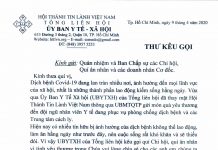 UBYTXH – Thư Kêu Gọi Giúp Đỡ Các Tín Hữu Gặp Hoàn Cảnh Khó Khăn