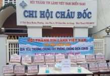 Các Hội Thánh Trong Tỉnh An Giang Chung Tay Hỗ Trợ Cộng Đồng Trong Mùa Dịch Covid-19