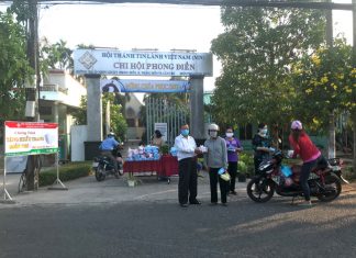 TP. Cần Thơ: HTTL Phong Điền Chung Tay Hỗ Trợ Cộng Đồng Mùa Dịch Covid-19