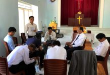 Quảng Ngãi: Hiệp Nguyện Giáo Phẩm, Chấp Sự Tháng 05/2020