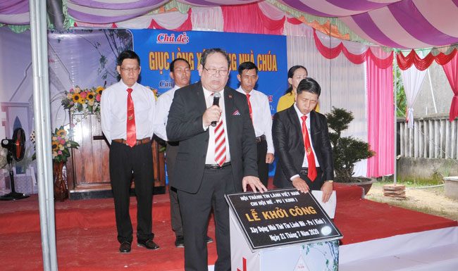 Bình Thuận: Khởi Công Xây Dựng Nhà Thờ Tin Lành Mêpu (Kinh)