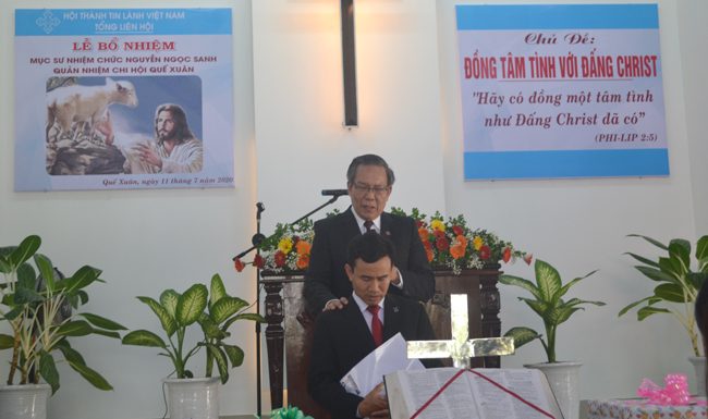 Quảng Nam: Bổ Nhiệm MSNC Nguyễn Ngọc Sanh – Quản Nhiệm HTTL Quế Xuân