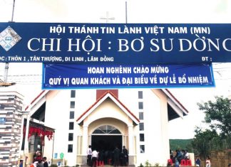 Lâm Đồng: Lễ Bổ Nhiệm Quản Nhiệm Hai Chi Hội