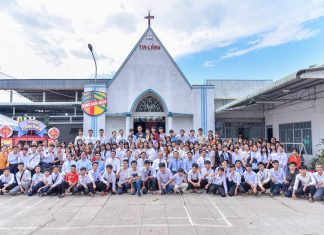 Thanh Thiếu Niên Đồng Tháp Nguyện “Sống Can Đảm” Cho Chúa