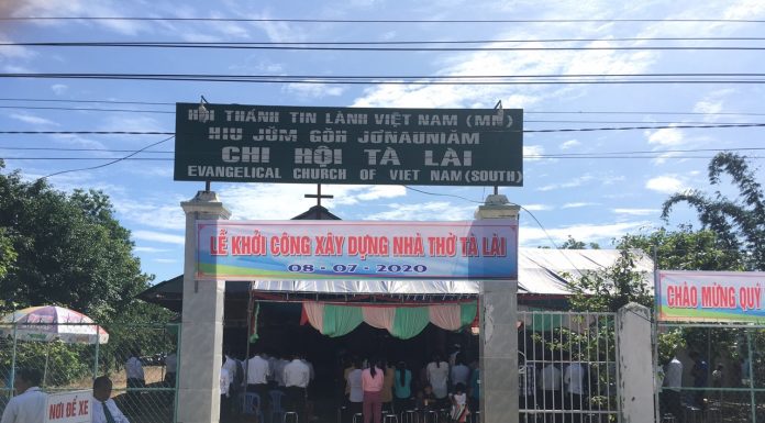 Đồng Nai: Lễ Khởi Công Xây Dựng Nhà Thờ Tà Lài