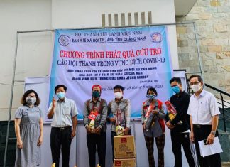Y Tế Xã Hội Tin Lành Quảng Nam Chung Tay Hỗ Trợ Cộng Đồng Trong Mùa Dịch