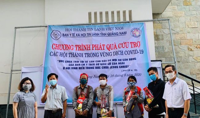 Y Tế Xã Hội Tin Lành Quảng Nam Chung Tay Hỗ Trợ Cộng Đồng Trong Mùa Dịch