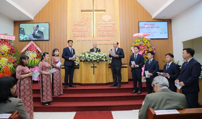 TP. HCM: Lễ Công Bố Thành Lập Chi Hội Và Cung Hiến Nhà Thờ Tin Lành Linh Xuân