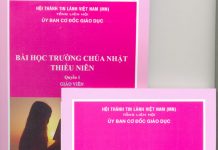 UB CĐGD: Bài Học Kinh Thánh Cho Thiếu Niên