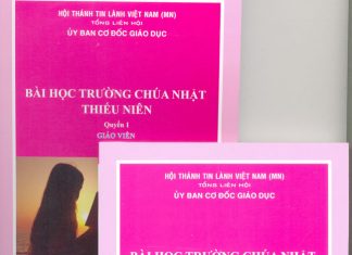 UB CĐGD: Bài Học Kinh Thánh Cho Thiếu Niên
