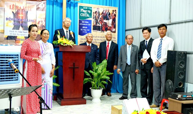 Long An: Ra Mắt Điểm Nhóm Tin Lành Vĩnh Hưng