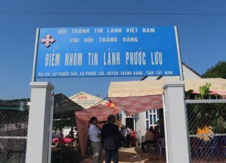 Tây Ninh: Lễ Công Bố Thành Lập Điểm Nhóm Phước Lưu