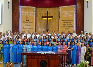 Cần Thơ: Bồi Linh – Thông Công 5 Ban Trung Niên Tại Hội Thánh Tin Lành Cần Thơ