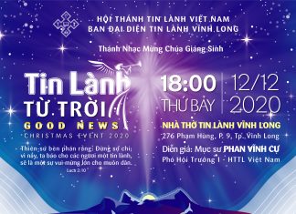 Truyền Hình Trực Tuyến Chương Trình Thánh Nhạc Mừng Chúa Giáng Sinh 2020 Tại Vĩnh Long