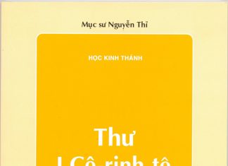 UB.CĐGD: Giới Thiệu Bài Học Kinh Thánh Sách I Cô-rinh-tô Của MS Nguyễn Thỉ