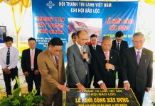 Lâm Đồng: Hội Thánh Bảo Lộc Khởi Công Xây Dựng Cơ Sở Cơ Đốc Giáo Dục Và Tư Thất