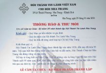 Thông báo & Thư mời: Lễ Cảm tạ Chúa – Kỷ niệm 95 năm thành lập Hội Thánh Tin Lành Nha Trang