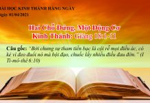 Hai Chỗ Đứng, Một Động Cơ – 1/4/2021