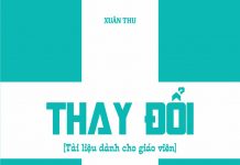 Tài liệu giáo viên Thánh Kinh Hè 2021 – THAY ĐỔI