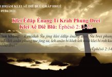 Klei Êđăp Ênang Ti Krah Phung Drei – 9/4/2021