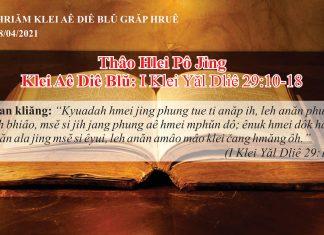Thâo Hlei Pô Jing – 28/04/2021
