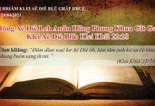 Hŏng Aê Diê Leh anăn Hŏng Phung Khua Gĭt Gai – 29/4/2021